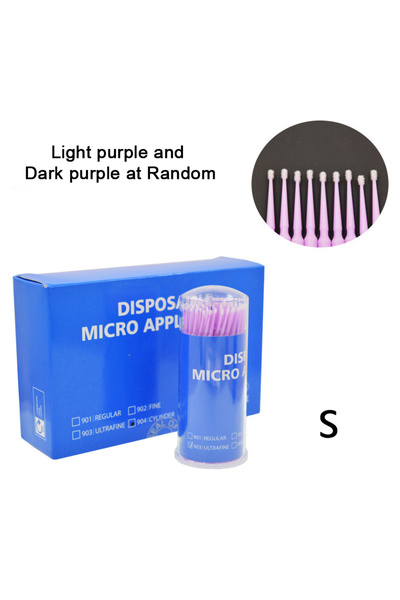 choice2 400Pcs S PIORPOY 400Pcs/Box Dental Disposable Micro Brushes Long Micr...