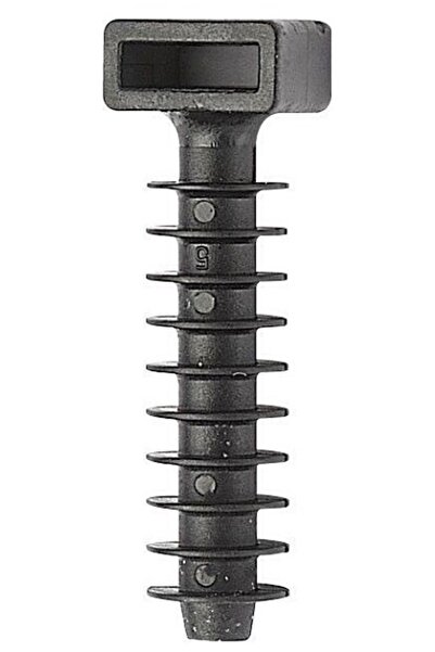 Tim BLACK MOUNTING PIN FOR TIE BANDS F=8MM BMKN5458E 1 PIECE - E00012-08249