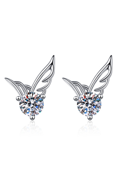 Choice silver 925 Sterling Silver Classic Huggies Earrings For Women Gift Min...