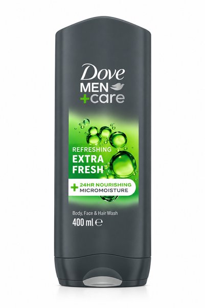 Dove (Dove) Dove Men+Care Gel de Duș Extra Fresh 400 ml – Hidratare 24h și Pr...