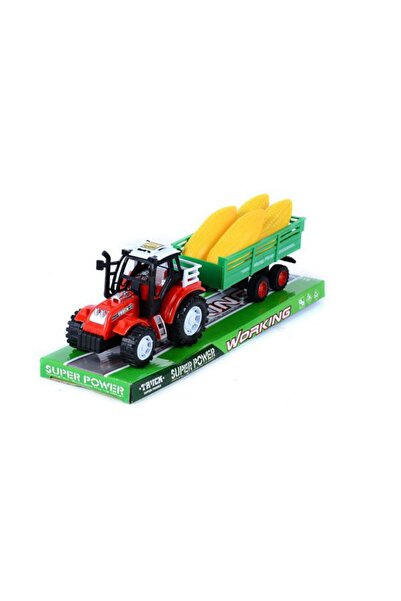 PlayFun Tractor Ferma - Jucarie pentru Copii, Design Realist, Garantata