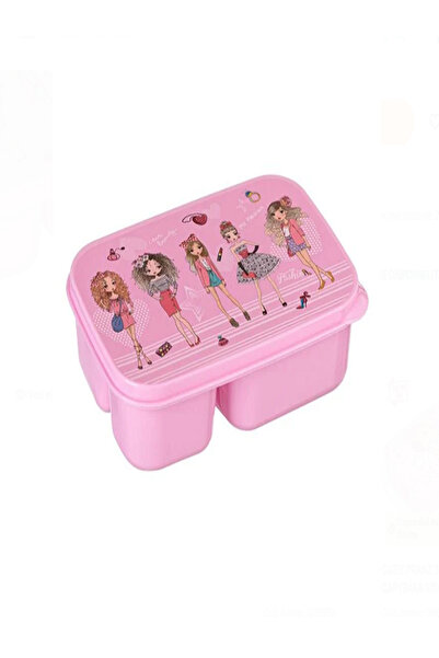 Generic Brand 3 Compartment Pink Casserole for Girls 970m