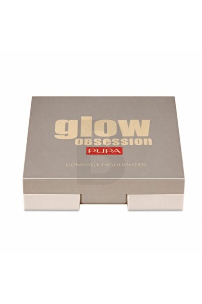 Pupa Glow Obsession Συμπαγές Χαϊλάιτερ 002 Ροζ Χρυσό 6 γρ.