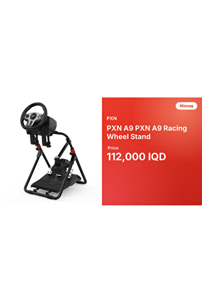 pxn A9 Steering Wheel and Pedal Stand - A9 Racing Wheel Stand