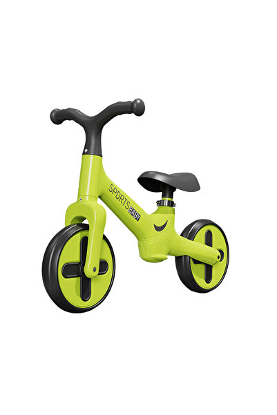 OEM Bicicletă de echilibru ergonomică - fără pedale (verde)