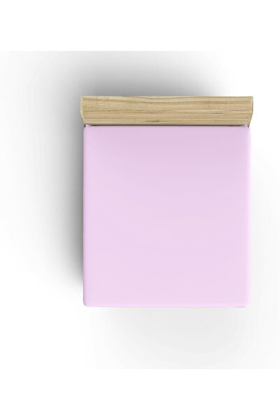 OEM Premium Ranforce fitted bed sheet, 100% cotton, 100x200+30 cm, lilac