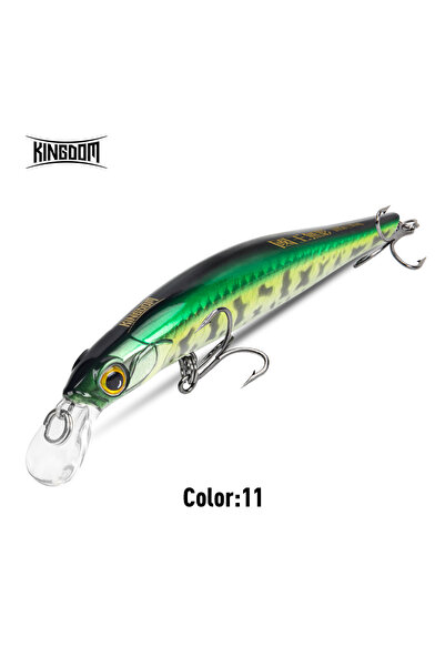 Choice28 KINGDOM 60mm 6G 9506-11 Kingdom Sinking Minnow Fishing Lures 60mm 80...