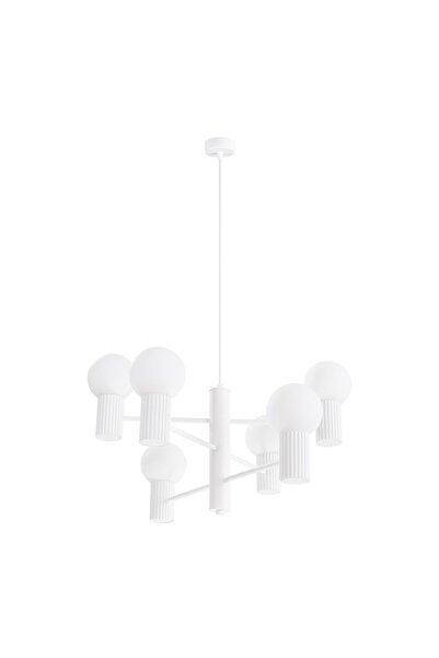 SOLLUX HALO 6 candelabru alb