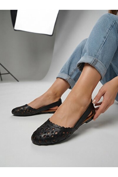 Rüya Shoes أحذية راقصة الباليه المصنوعة من الجلد الطبيعي ذات النعل المريح وال...