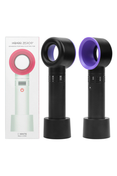 Choice1 black Usb Charging Eyelashes Dryer Plant False Lashes Bladeless Fan G...