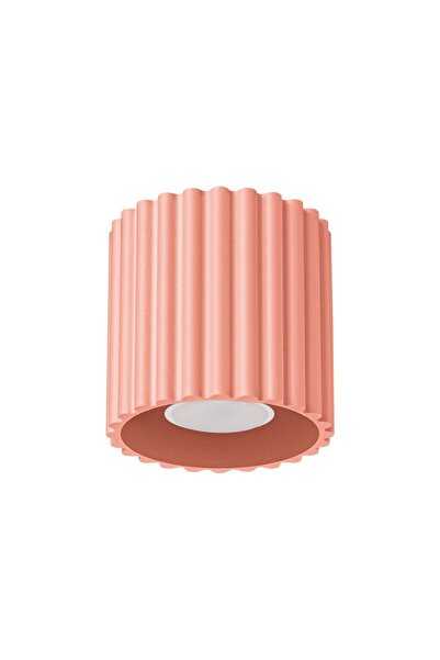 SOLLUX Lampă de tavan AURA 1 peach GU10