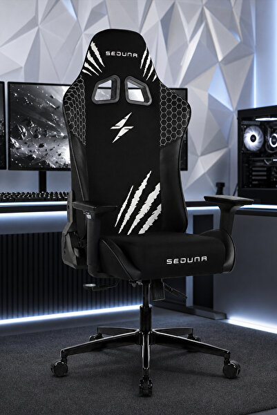 Seduna Kronos Carbon White Premium Oyuncu Koltuğu | Gaming Chair