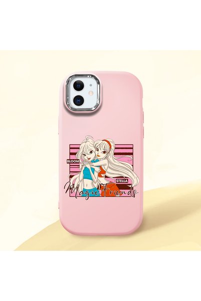 ucuc Pink Silicone Case with Shock-Absorbing Camera Protections Compatible wi...