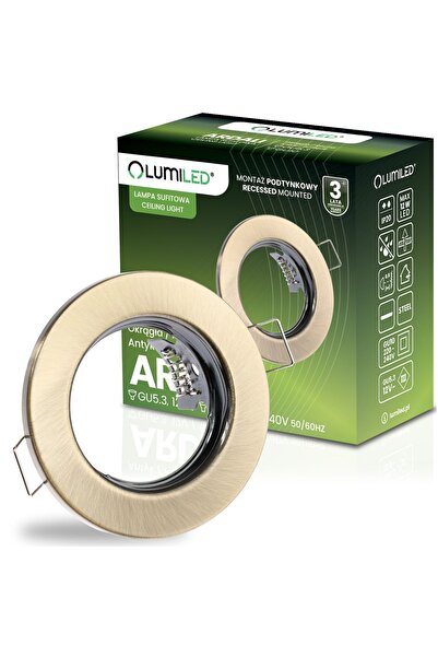 Lumiled Corp de iluminat halogen încastrat rotund antic GU10 MR16 ARDALI
