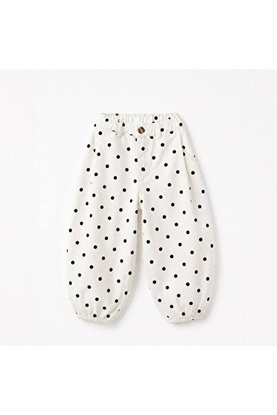 Generic Brand Devojčice pantalone sa točkicama