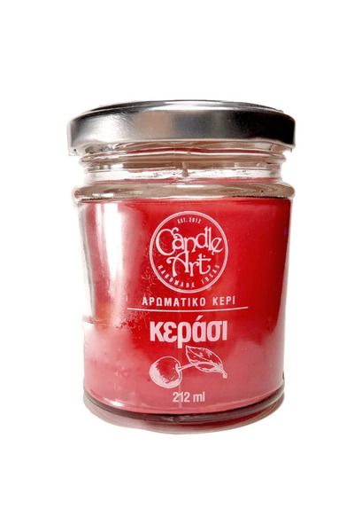 Candle n'Art Candle n' Art Βοτανικό Αρωματικό Κερί Κεράσι 212ml