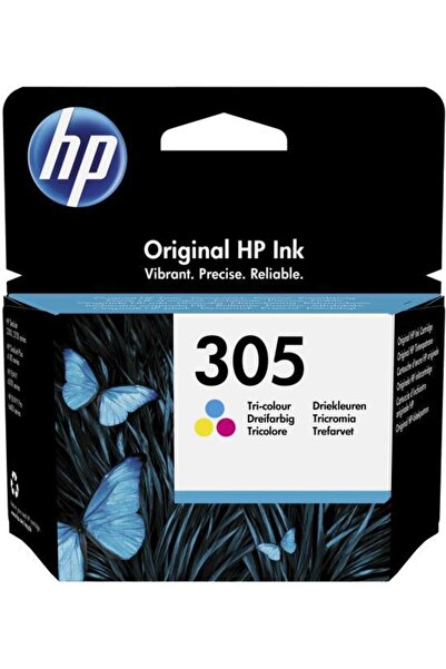 HP Оригинална трицветна мастилена касета 305 3YM60AE