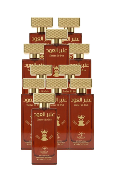 ROSELLA 11 قطعة من عطر العنبر والعود 100 مل