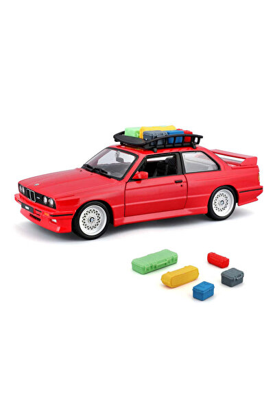 BBURAGO Μοντέλο αυτοκινήτου BMW M3 (E30) με σύστημα οροφής (1988) 1:24