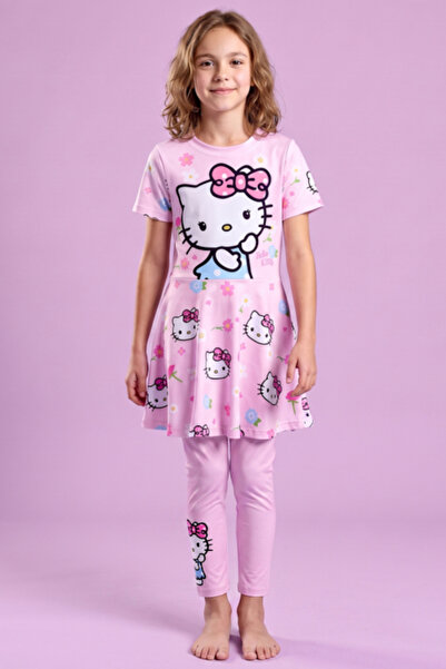 R&B Hello Kitty Print Swimwear Set