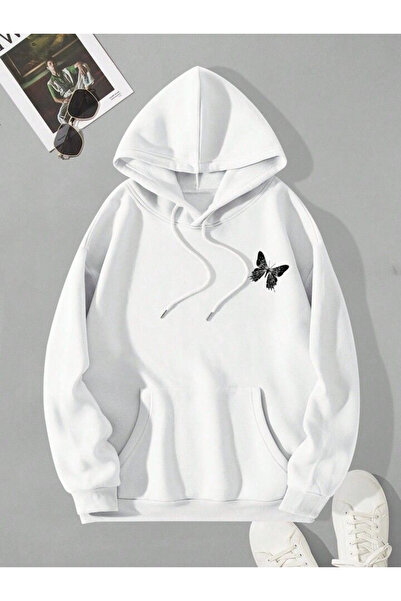 bellanova Unisex Printed Hooded Sweatshirt