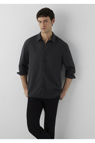 Mavi Anthracite Shirt Regular Fit / Normal Cut 0212068-70087