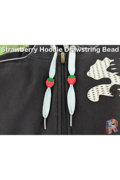 DU&ER 2-Pack Themed Cord End Charm Hoodie String Accessory Sweatshirt Lacing ...
