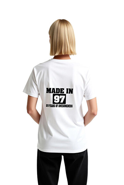 PayBuy Women's Nostalgia Printed Casual T-Shirt Birth Year Retro Style Relaxe...