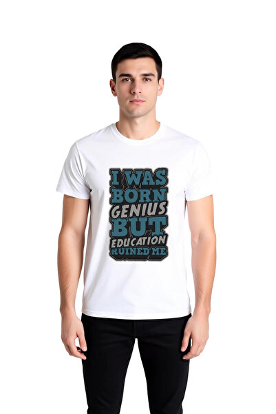 PayBuy Clever but Education Is Ruined Printed Men's T-Shirt