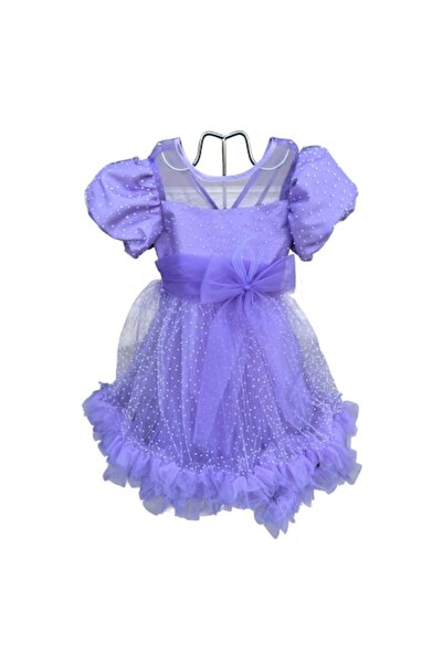 OEM Rochie elegantă lila pentru 11 ani