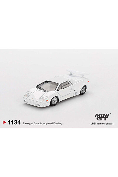 mini gt Μοντέλο αυτοκινήτου Lamborghini Countach 25th Anniversary, Λευκό, 198...