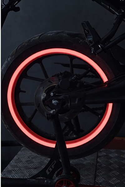 Banxtre Reflective Full Tour Rim Strip Sticker Set Compatible with Motorcycle...