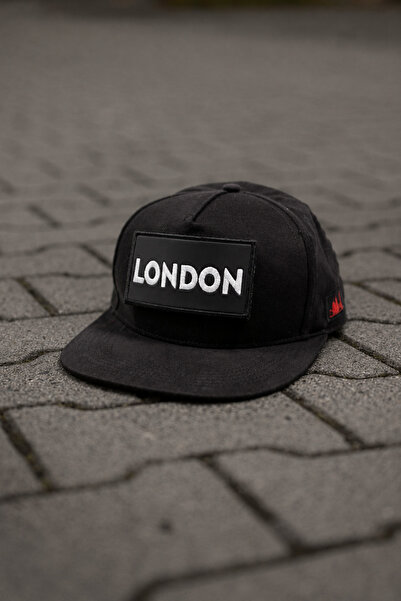 All citys Șapcă neagră Hiphop Snapback cu patch-uri cu broderie orașești inte...