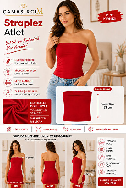 ÇamaŞırcıM Shocking Price Excellent Quality Strapless Tank Top