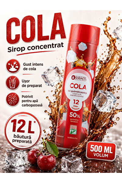 Magic Bubble Sirop de Cola SodaCo 500 ml
