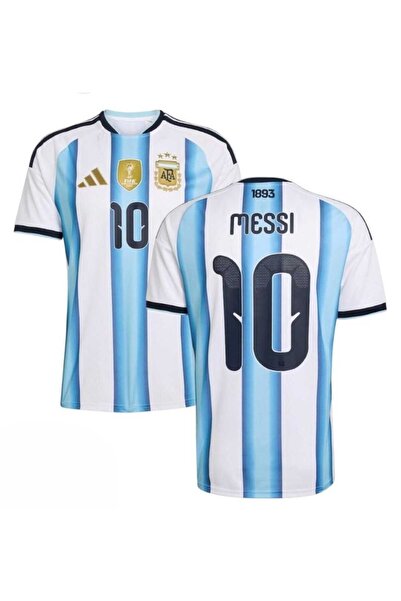 BREATHLESS Arjantin 2026 Dünya Kupası Lionel Messi İç Saha Forması