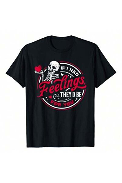 k222 Funny Skeleton Valentines Day Tshirt Men T-Shirt, 220g Pure Cotton, Crew...