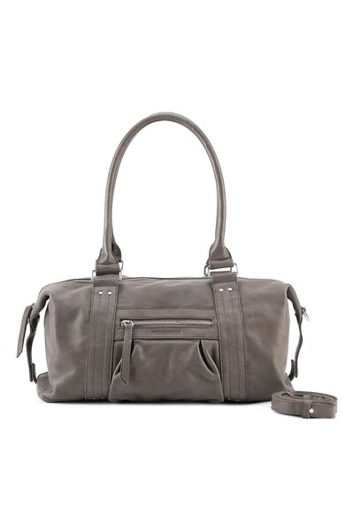 FREDsBRUDER Geantă de umăr Pocket Play din piele naturală 40 cm
