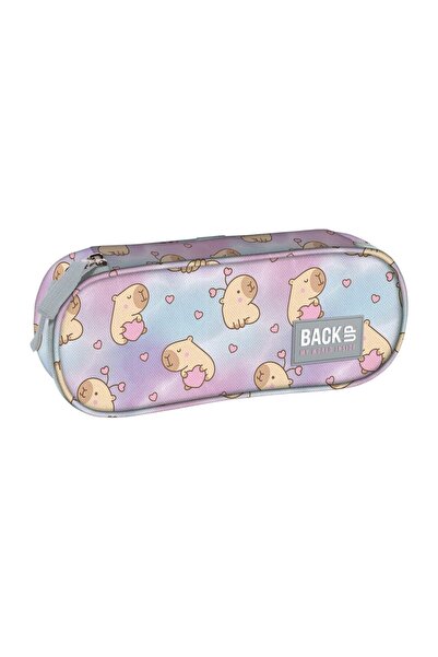 Derform Penar oval BackUp8, 23x9x5cm, model pastel capibara, PB8A04