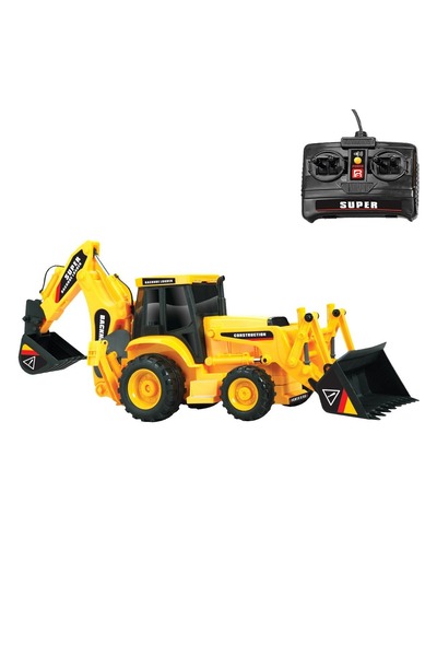 OEM Excavator cu telecomandă de 55cm cu sunete și lumini pentru băieți