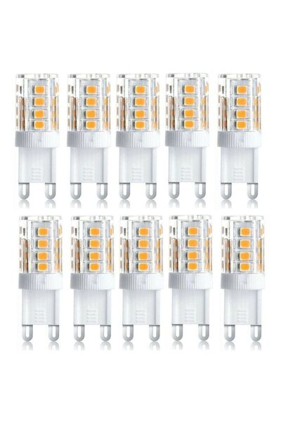 STARSTAR 10 G9 5W warm/cool LED bulbs.