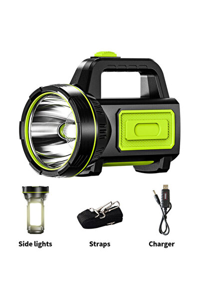 STARSTAR USB rechargeable LED flashlight high capacity.