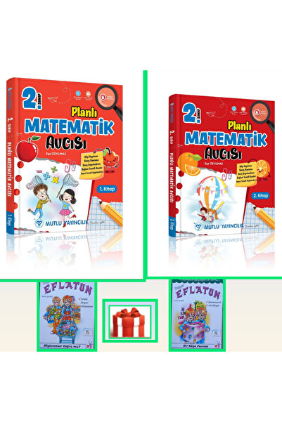 Mutlu Yayıncılık Planlı Matematik Avcısı 2.Sınıf Matematik 1. Matematik 2. İk...