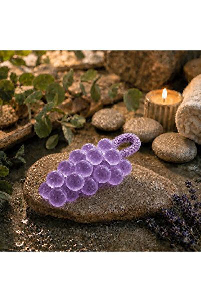 Niru Sapun exfoliant handmade GoSoap™ - in forma de ciorchine de struguri, cu...