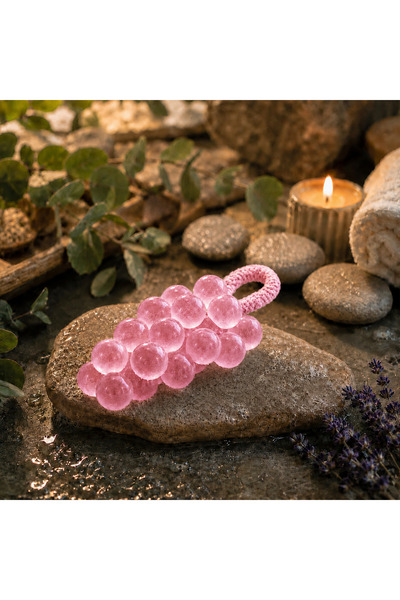 Niru Sapun exfoliant handmade GoSoap™ - in forma de ciorchine de struguri, cu...