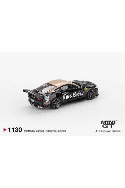 mini gt 1/64 Shelby GT500 Dragon Snake Concept Black/Gold 01130