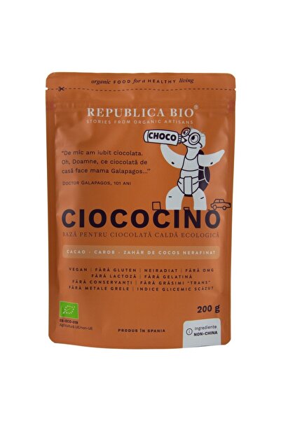 Republica BIO Ciococino bază pentru ciocolată caldă organică, 200g