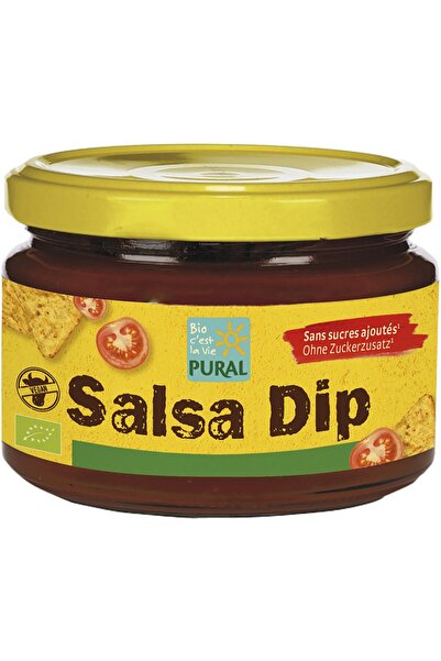 Pural Sos salsa cu roșii, ardei și ceapă bio, 260g