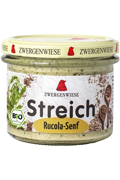 Zwergenwiese Pate vegetal cu rucola și muștar, fără gluten, bio, 180g