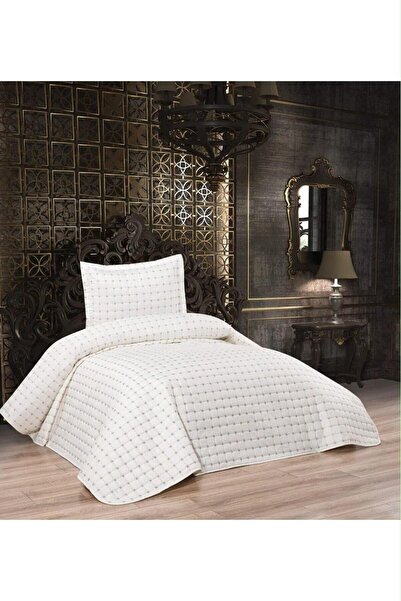 essense Home&Living Star Patterned Quilted 3 Piece Single 180X250 cm Bedsprea...